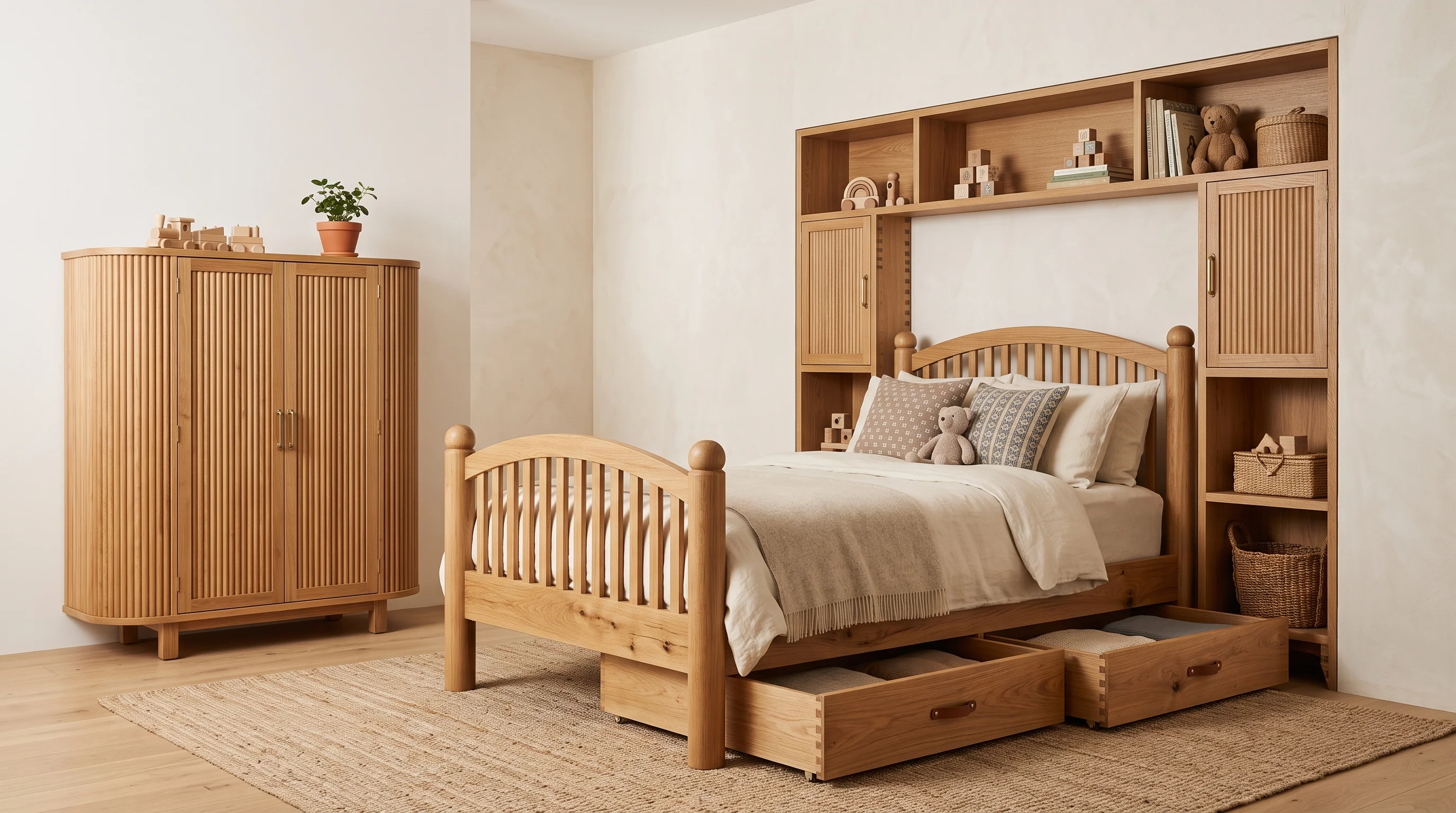 Luxury handcrafted kids furniture and bespoke joinery in Doha Qatar