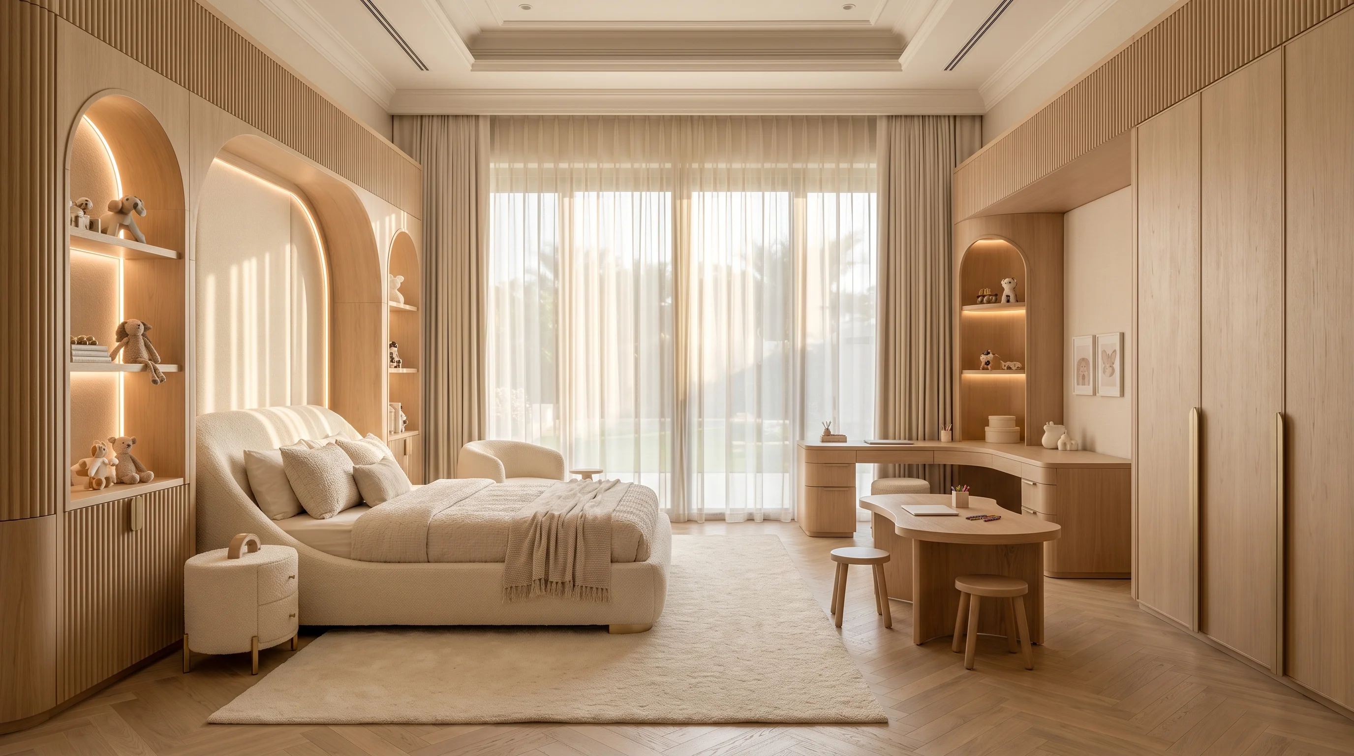 Full turnkey interior architectural execution and luxury joinery installation