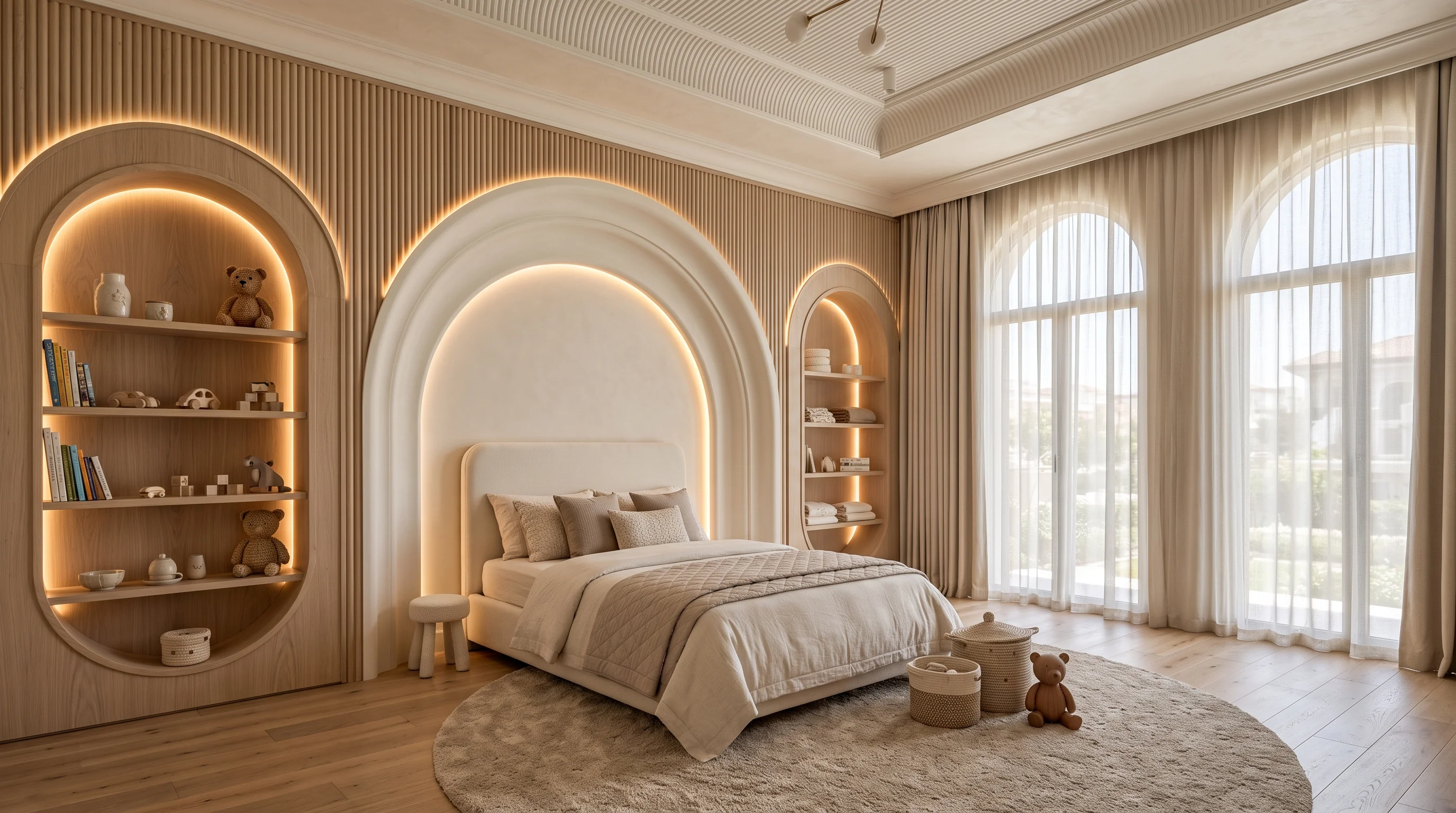 Safe, Stylish Paint and Wall Color Ideas for Kids Rooms in Qatar