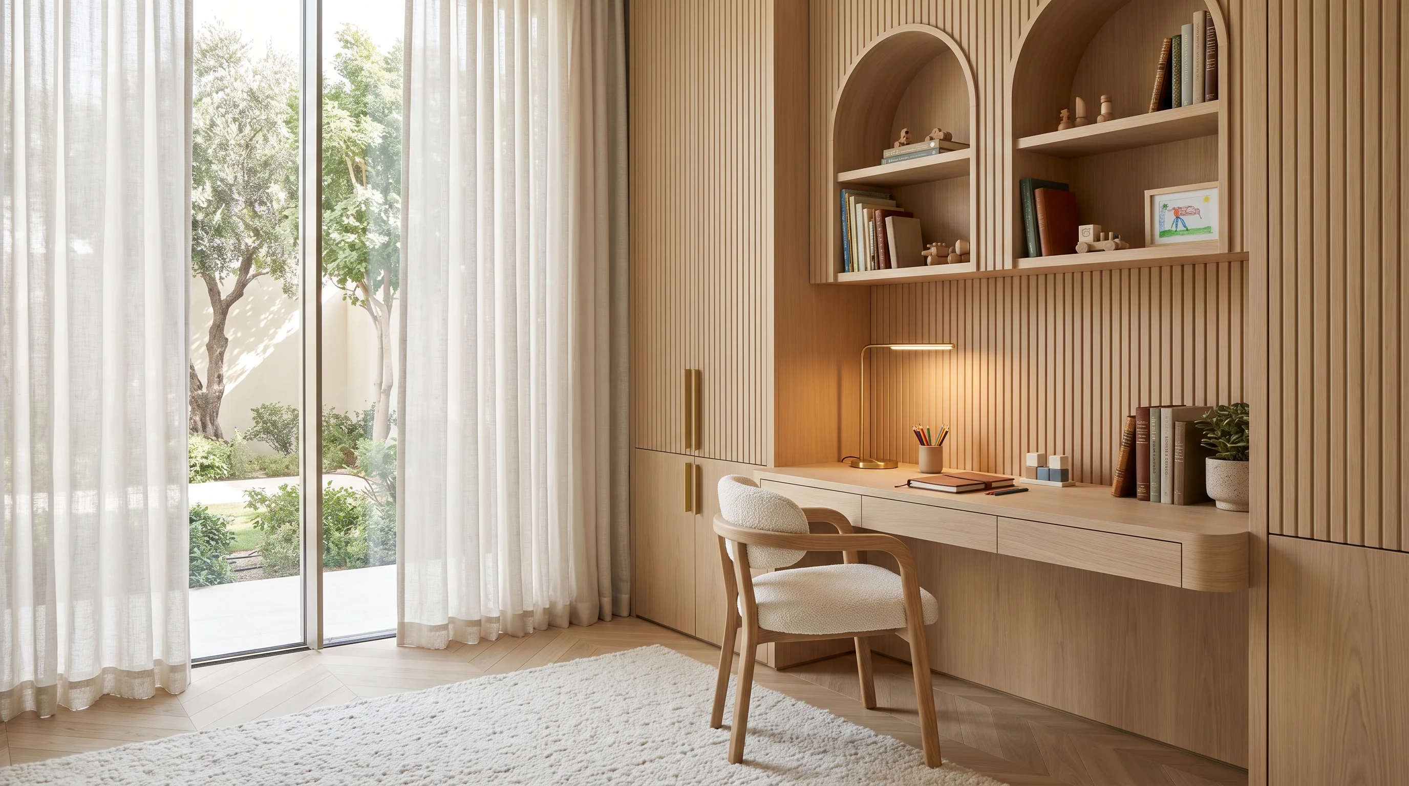 Designing Modern Kids Study Rooms and Learning Corners in Doha